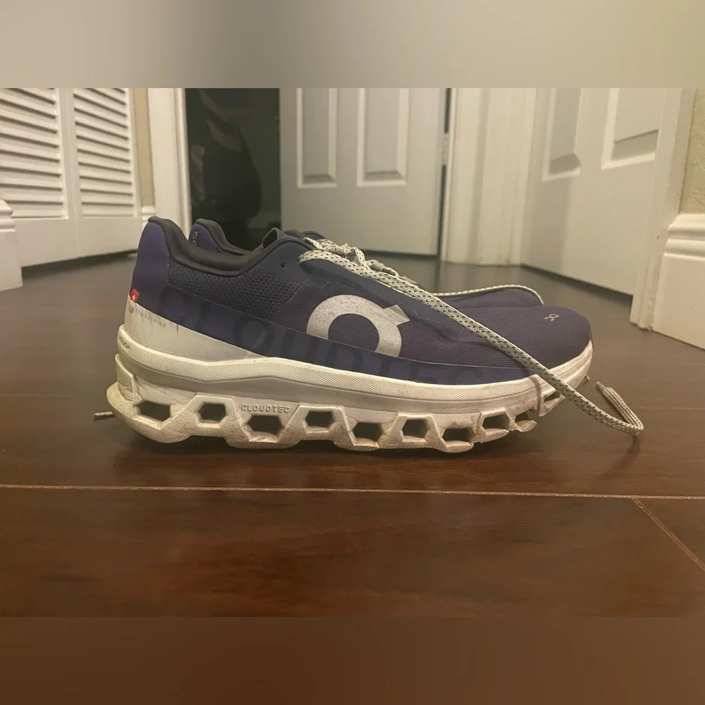 Men’s On Cloud Cloudmonster Running Shoes - Picture 5 of 10